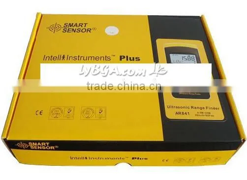 Free Shipping Digital Distance Measurer,Ultrasonic Distance Meter Smart Sensor AR841 photo-2