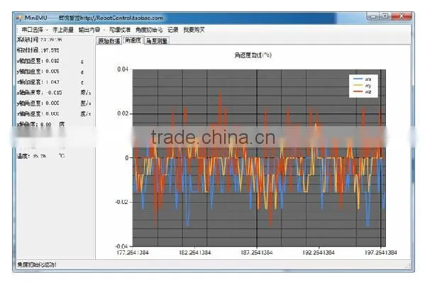 Serial 6 Ais Accelerometer / Gyroscope MPU6050 Module, Calman Filter, Angle Output photo-5