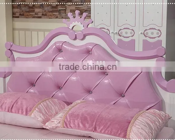 Popular Kids Furniture Pink Bedroom Set, Children's Furniture for Girls AET 15-2 photo-4