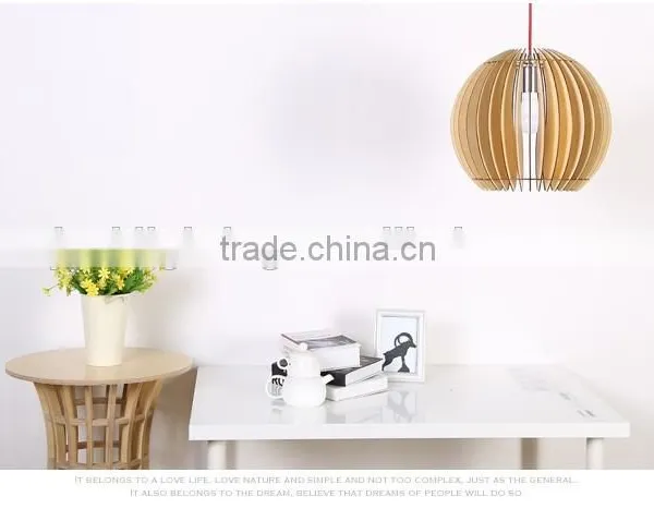 LED Pendant Light JK-8005B-08 Modern LED Pendant Light Wooden Living Room Restaurant Bedroom Lighting photo-2