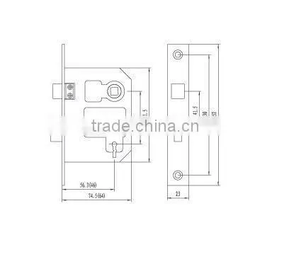 3 Lever Combination Door Lock photo-2