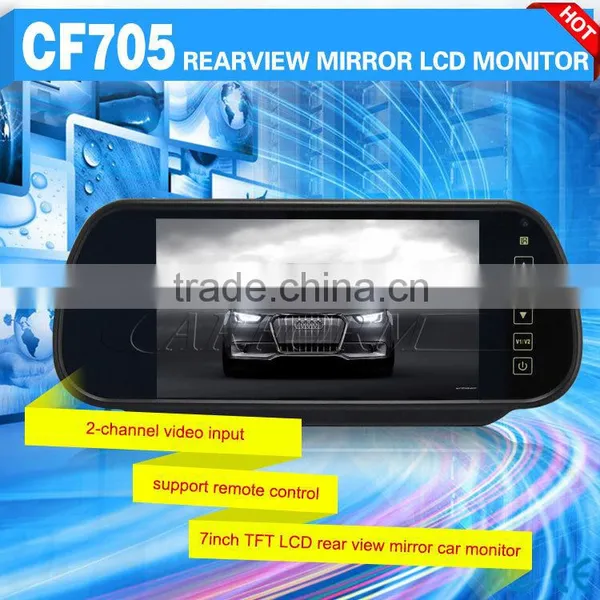 Rearview Car 7 Inch Car Mirror Monitor