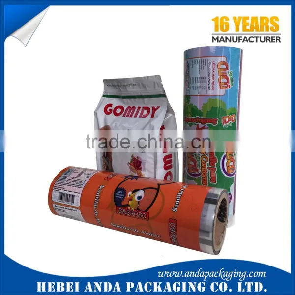 Cat Food /Dog Food/rabbit Food/roll Laminated Plastic Packaging Film photo-4