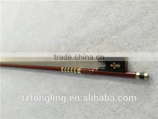Brazil Wood Stick With Ebony Violin Bow Frogs Quality Choice photo-3