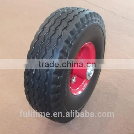 High Quality Manufacturer Pneumatic Rubber Tyre 10x3.50-4 photo-3