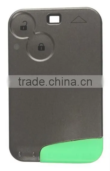 Factory Price!!!20pcs/lot Renault Laguna Card Key With High Quality Renault Laguna With 2 Button 433Mhz 10pcs/lot Free Dhl photo-3