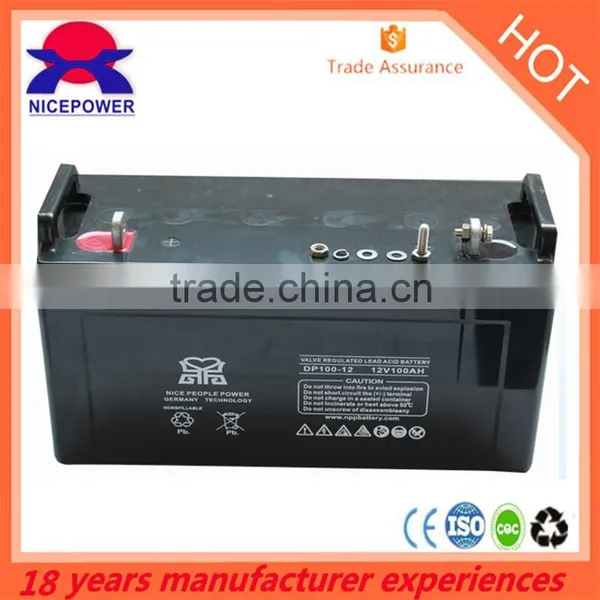 Solar/wind Power Storage, UPS Backup Usage and Free Maintenance Type Batteries for Solar System 5kw photo-3
