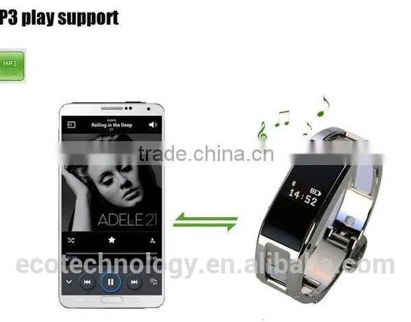 D8 Fashionable Sports Mate Smart LED Bluetooth Bracelet With OLED Display photo-6