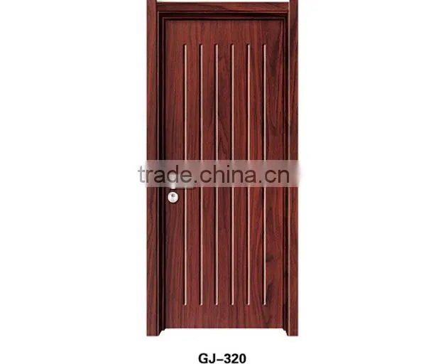 2050*850*40mm Coating PVC Sheet Wooden Door photo-4