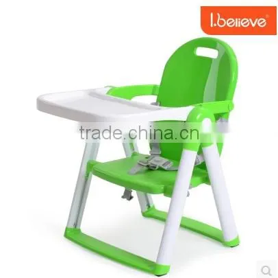 Adjustable Plastic Dining Highchair for Baby photo-3