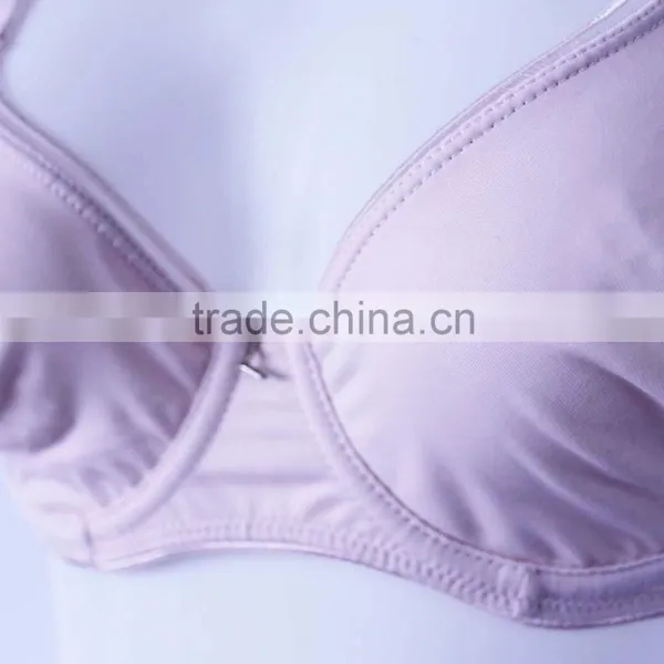 China Bra Factory Custom no Pad Bra Large Size Bra photo-2