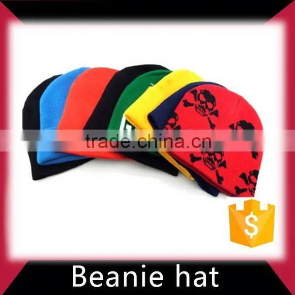 Warm 100% acrylic custom winter hat beanie