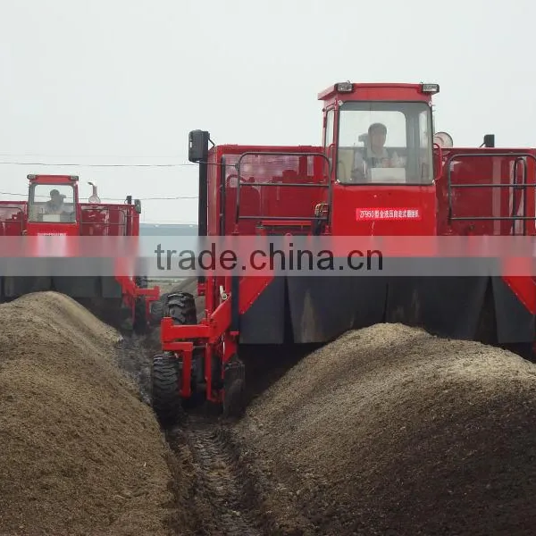 Driven Self-propelled Organic Fertilizer Compost Turner,organic Fertilizer Compost Making Machine,Compost Turner ZF950 photo-2