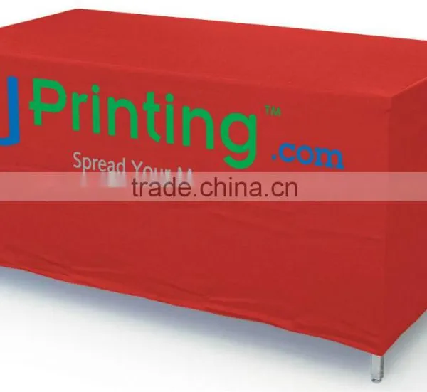 8ft Polyster Custom Printed Table Cloth photo-6