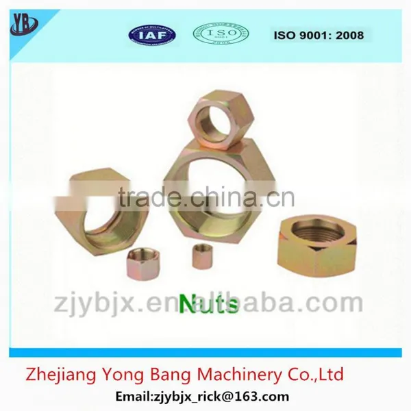 Hydraulic Hose Fitting, Galvanized Nuts, China Zhuji