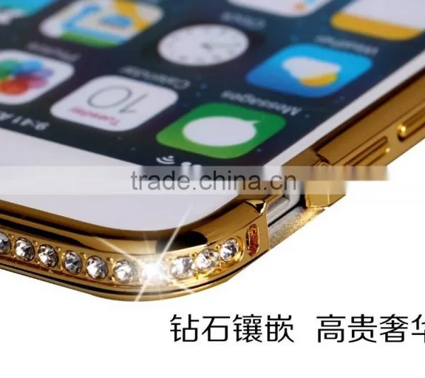 Top Quality Diamond Aluminum Metal Bumper For IPhone 6,samsung s5 photo-5