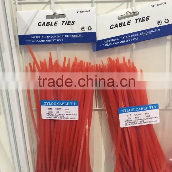 Hot Sale Nylon Cable Ties 5*200 With Certificate of CE SGS UL photo-4