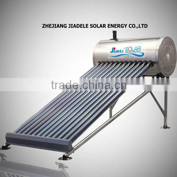 Jiadele 100L Non Pressure Galvanized Steel Solar Water Heater photo-6