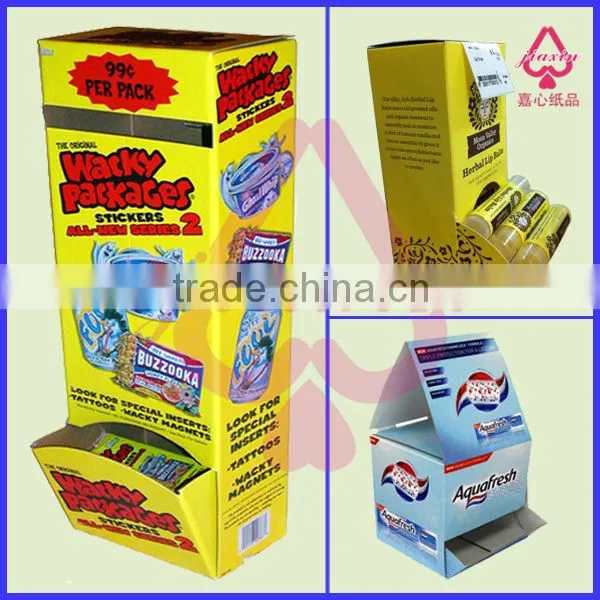 Custom Printed Cube Boxes for zip-top can