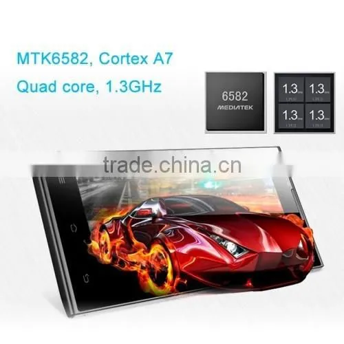 DOOGEE Turbo DG2014 8GB Black, 3G Phablet, GPS+AGPS, Android 4.2.9 MTK6582 1.3GHz Quad Core China Phone photo-3