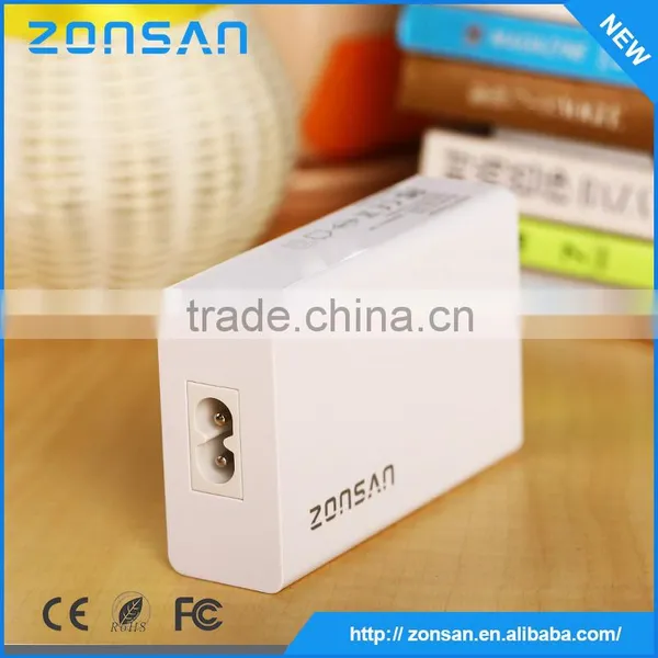 CE,ROHS,FCC Approved multi port usb charger with smart ic , ODM/OEM quick deliver power sockets with smart IC