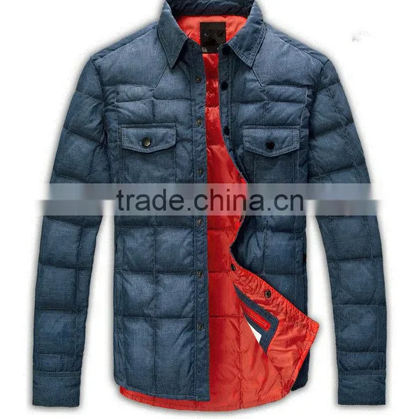 2016 Spring Shirt Style Down Jacket photo-2