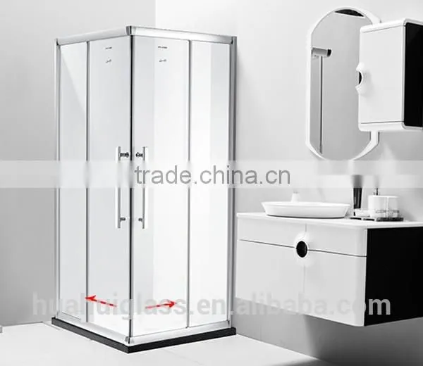 2015 Frame Square Tempered Glass Shower Enclosure photo-2