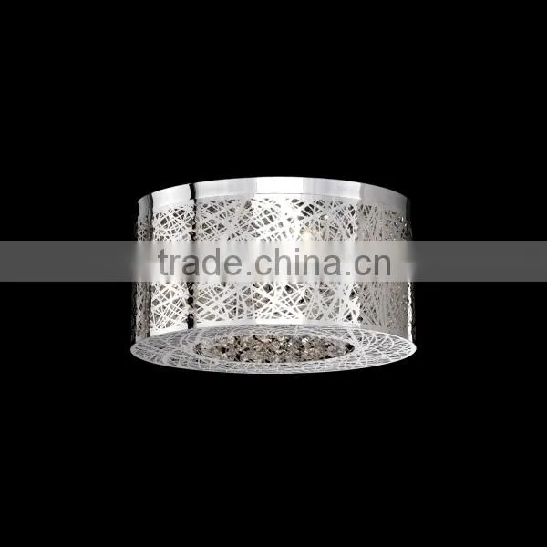 New Design Stainless Teel Ceiling Lighting With Crystals photo-2