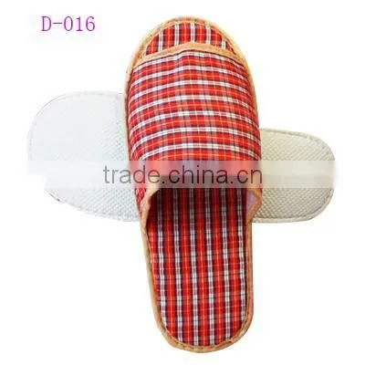Top Quality Upper Material Washable Cheap Hotel Slippers