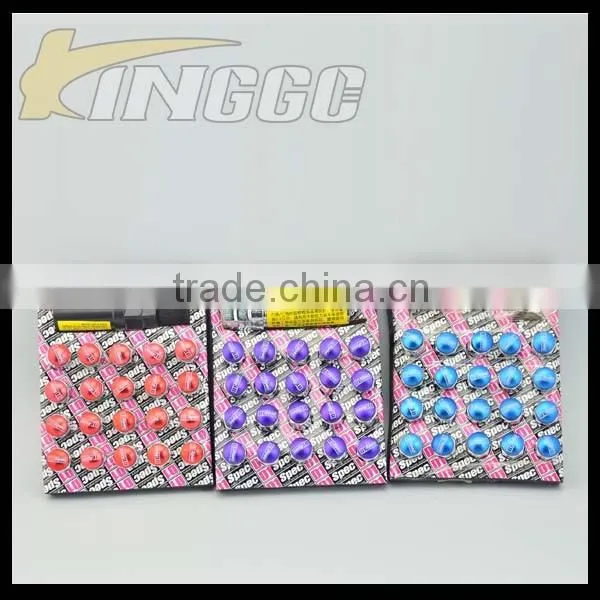 Auto 35mm Iron Wheel Racing Max Guard Colored Lug Nuts 20pcs/set For Car photo-2