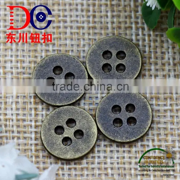 Fashion Design Alloy 4 Hole Sewing Button for Shirt photo-3