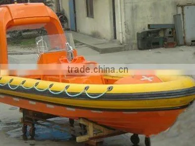 6.50M INFLATE DRIGID FENDER RESCUE BOAT