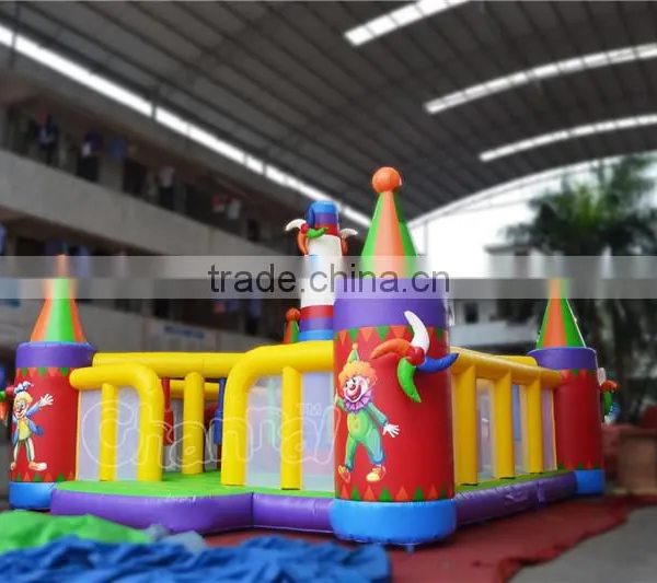 Circus Outdoor Playground Kids Inflatable Outdoor Playground for Sale photo-3