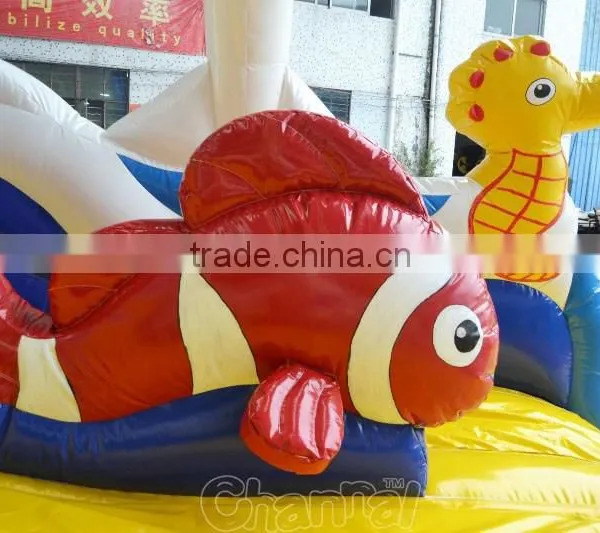 Giant Inflatable Seaworld Slide for Slide photo-5