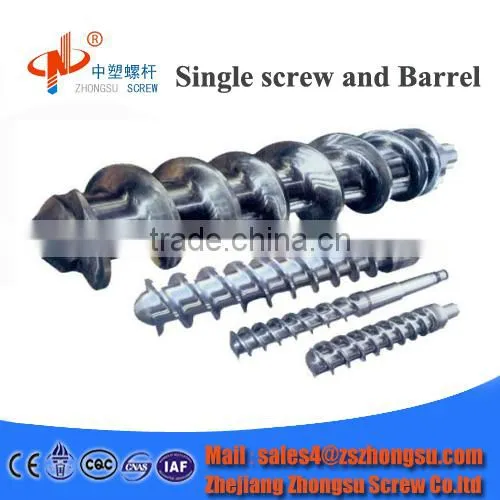 Screw and Barrel for Rubber Machine/alloy Steel Rubber Screw Barrel