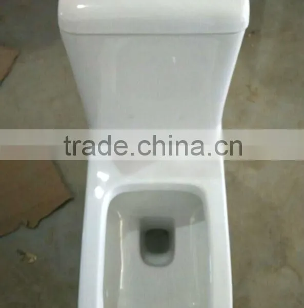 One Piece Turkish Ceramic Toilet Porcelain New Sitting wc photo-3