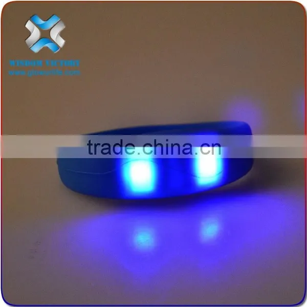 2016 Motion and Sound Led Activated Bracelet Accept Customized,led Bracelet photo-3