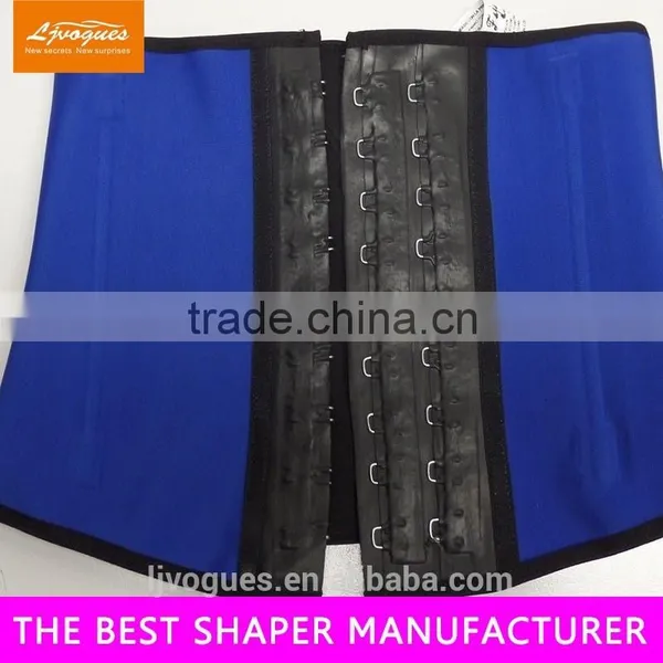 9 Steel Bone Latex Waist Training Corsets photo-5