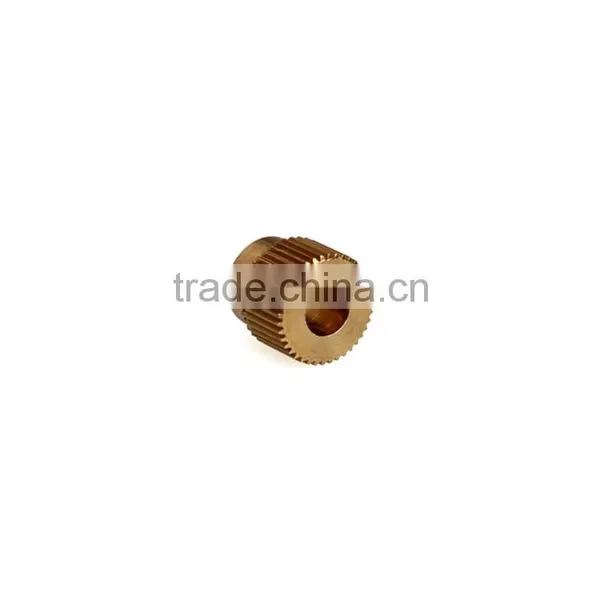3D Printer Jewelry Parts 40 Tooth Extruder Filament Drive Gear for MK8 Makerbot Printers Brass Gear photo-4