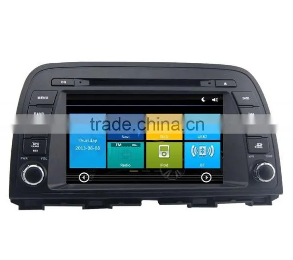 Car Dvd Gps Navigation Touch Screen Player for MAZDA CX5 With Rear View Camera GPS BT Radio RDS photo-2