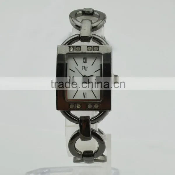 Ms. Bracelet Exquisite Green Silicone Wrist Watch photo-2