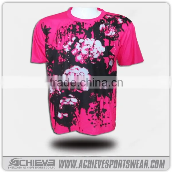 High Quality Wholesale Polyester Spandex T-shirts,hip Hop t Shirt photo-6