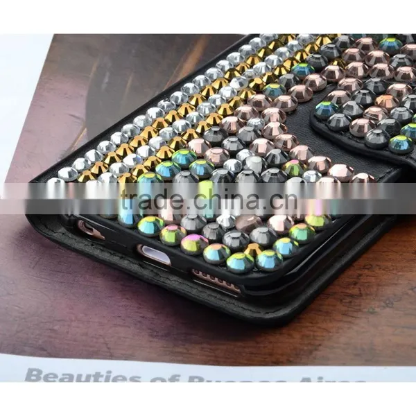 C&T Luxury Diamond pu Leather Flip Cover Case for Oppo Neo 7 photo-4