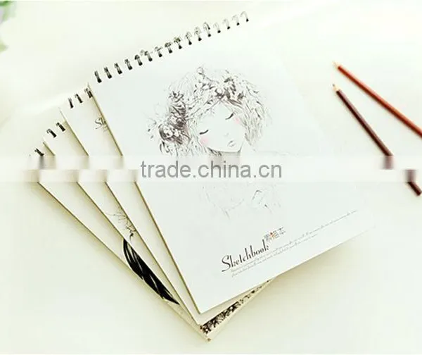 Blank Sketchbook Drawing Pad a4 Kraft Paper Notebook School Supplies 2016