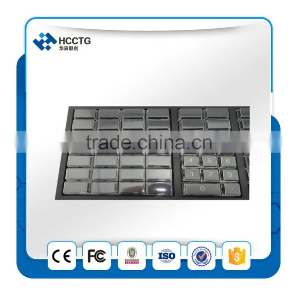 USB POS Programmable Keyboard/USB 66 Fully Programmable Keys Keyboard photo-3