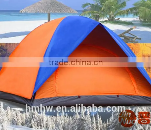 3 Person Double Layers Single Door Outdoor Travelling Tent photo-5
