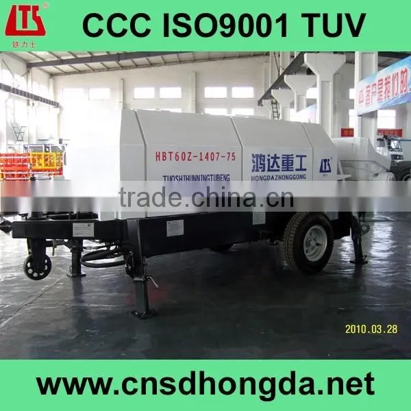 Trailer-mounted Concrete Pump HBT90S1821-200 With CCC/ISO9001/TUV Certificate on Sale photo-5