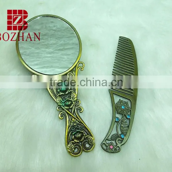 Charms Rhinestone Vanity Mirror Set photo-2