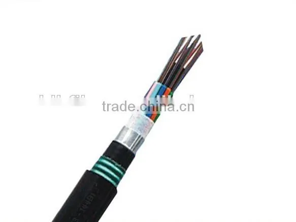 6 Core Non-metallic Strength Member Armored Cable, GYFTA53 Fiber Optic Cable photo-2
