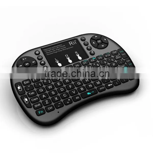 AIRMOUSE Rii I8+ 2.4G Wireless Mini Keyboard for ANDROID tv BOX With Touchpad Airmouse photo-4